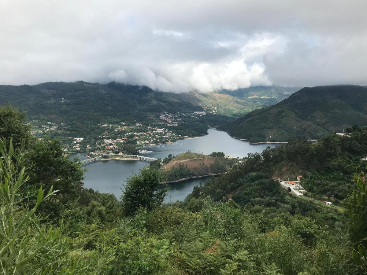 吉尔斯Casa De Casarelhos - Vistas Rio, Campo E Montanha - Lareira公寓 外观 照片