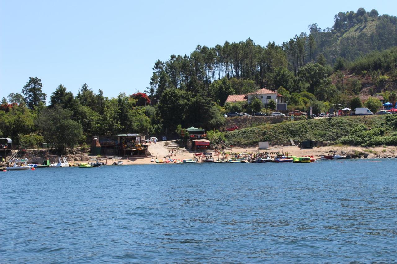 吉尔斯Casa De Casarelhos - Vistas Rio, Campo E Montanha - Lareira公寓 外观 照片