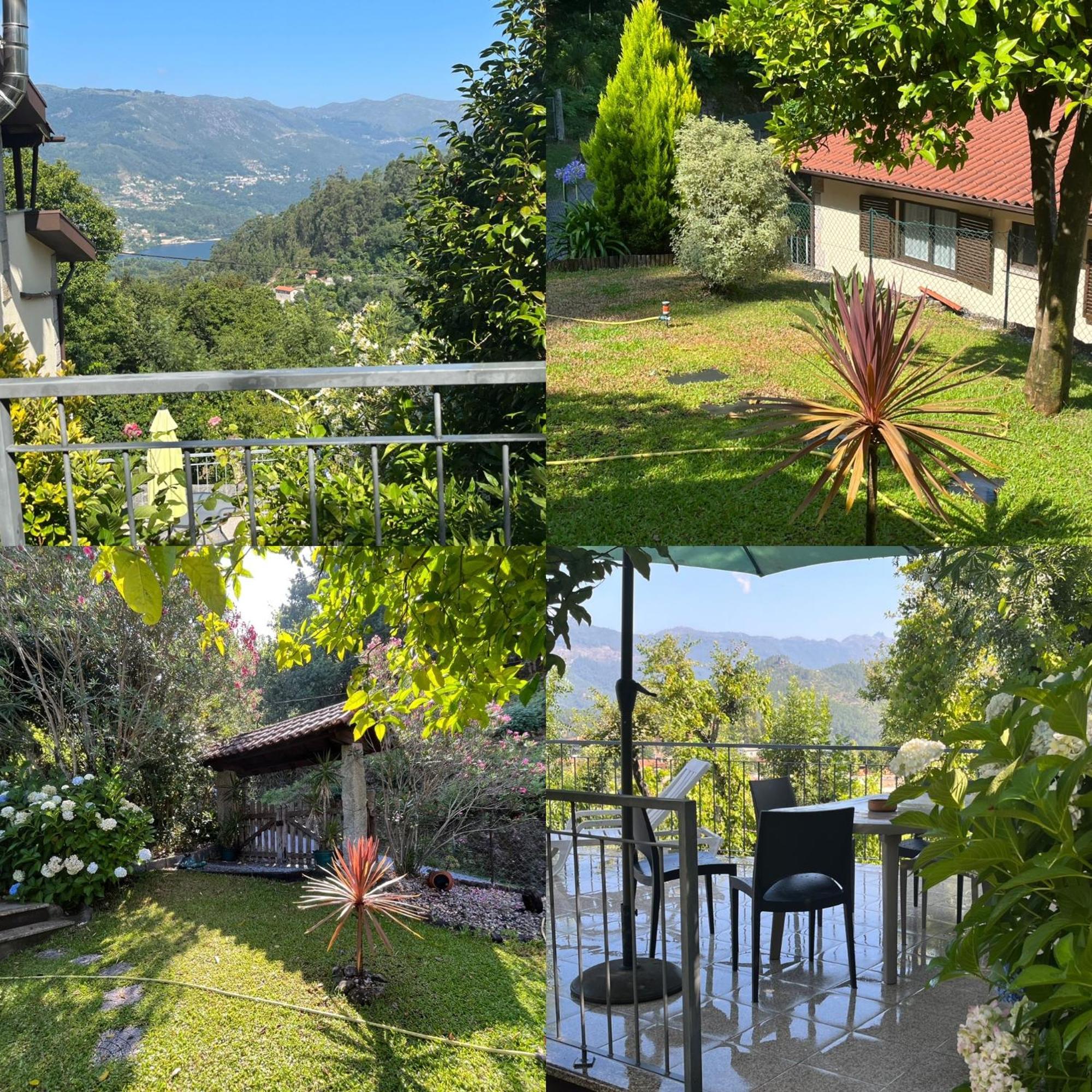 吉尔斯Casa De Casarelhos - Vistas Rio, Campo E Montanha - Lareira公寓 外观 照片
