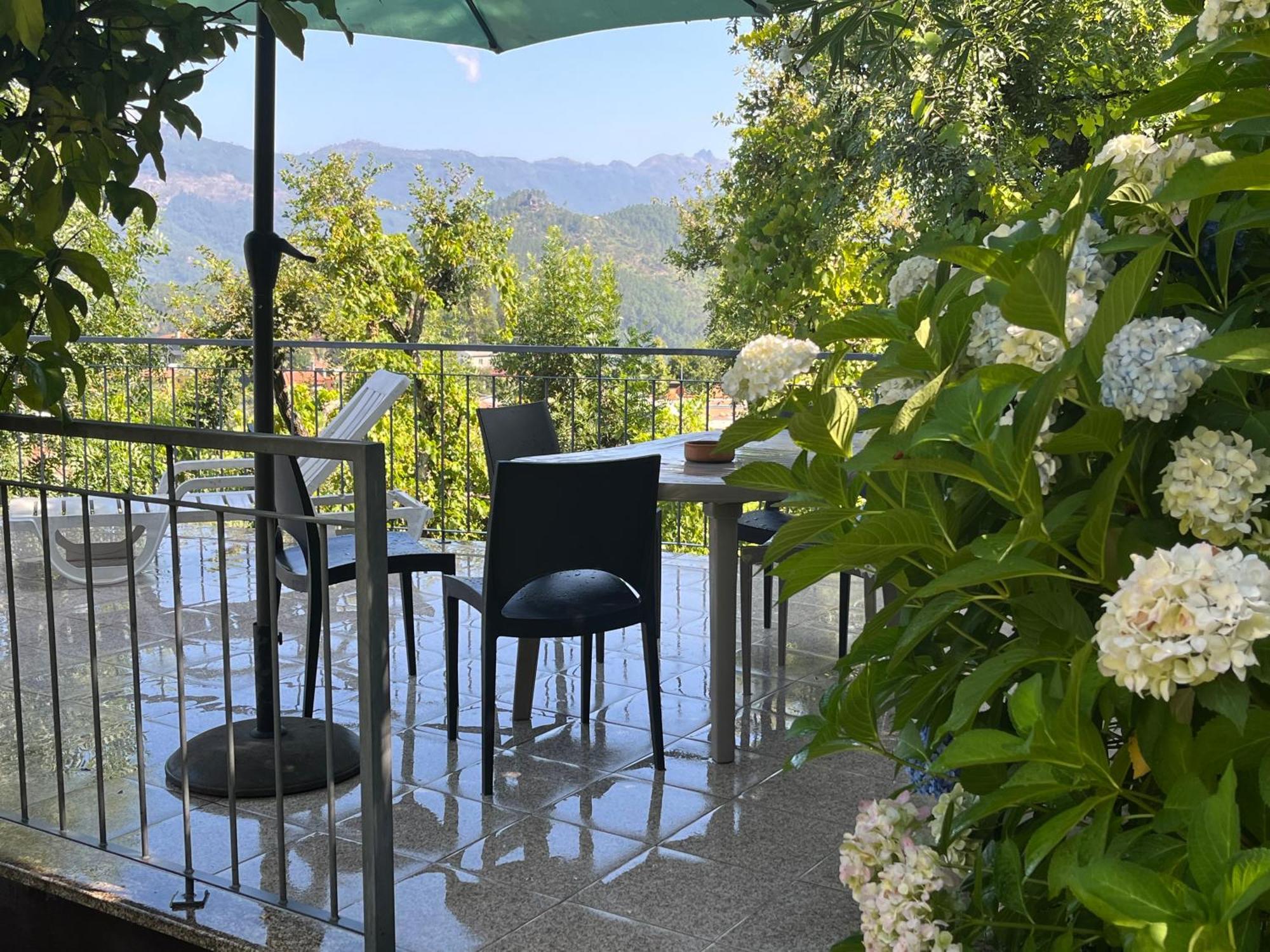 吉尔斯Casa De Casarelhos - Vistas Rio, Campo E Montanha - Lareira公寓 外观 照片