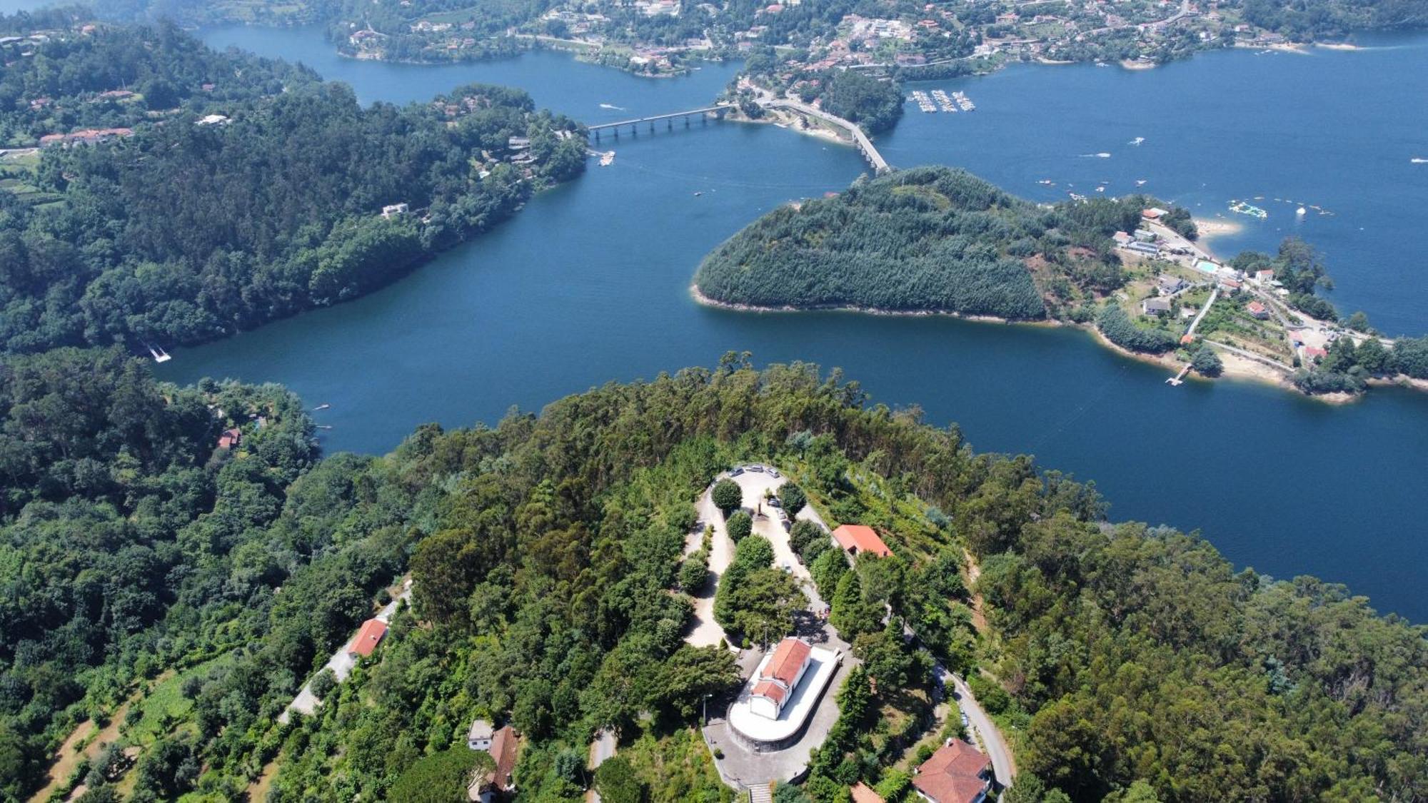 吉尔斯Casa De Casarelhos - Vistas Rio, Campo E Montanha - Lareira公寓 外观 照片