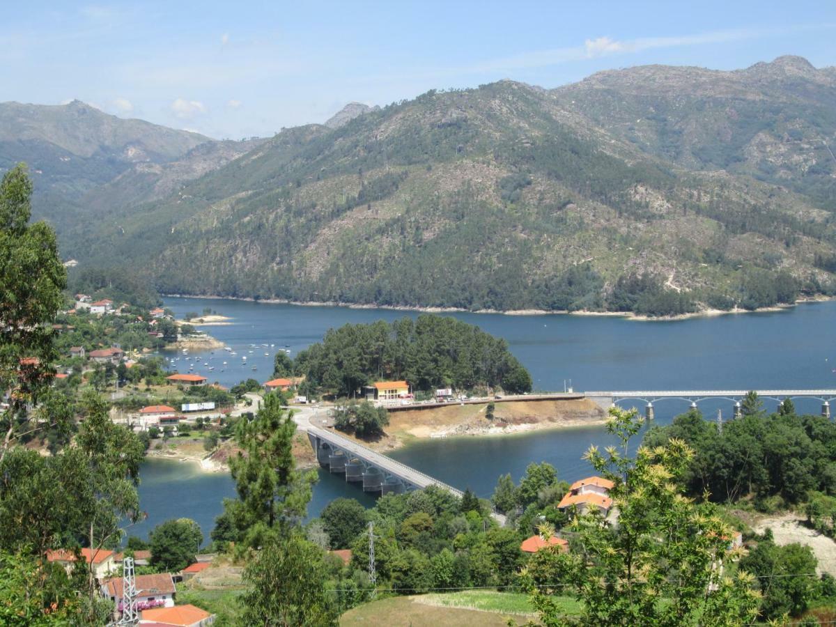吉尔斯Casa De Casarelhos - Vistas Rio, Campo E Montanha - Lareira公寓 外观 照片