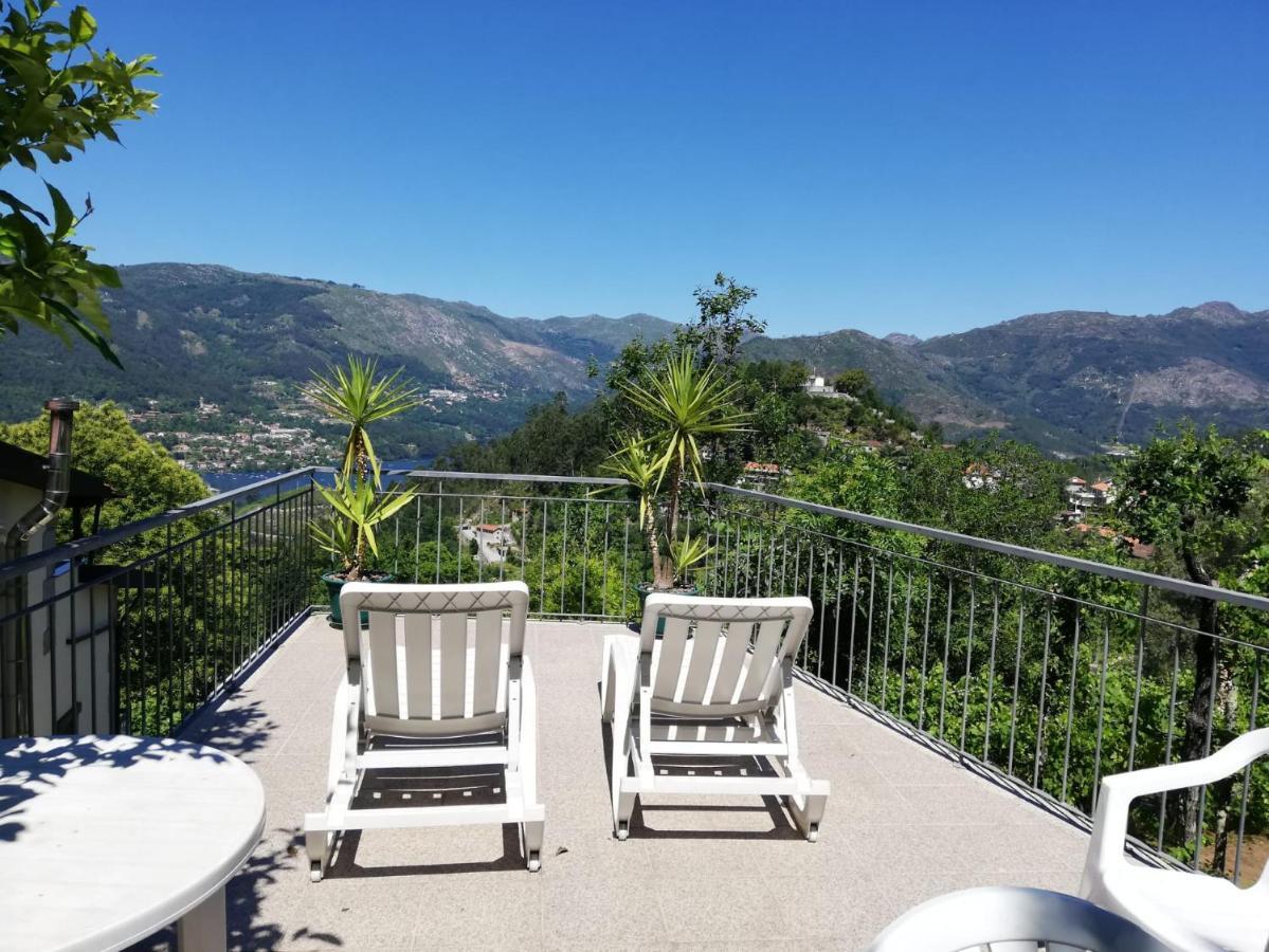 吉尔斯Casa De Casarelhos - Vistas Rio, Campo E Montanha - Lareira公寓 外观 照片